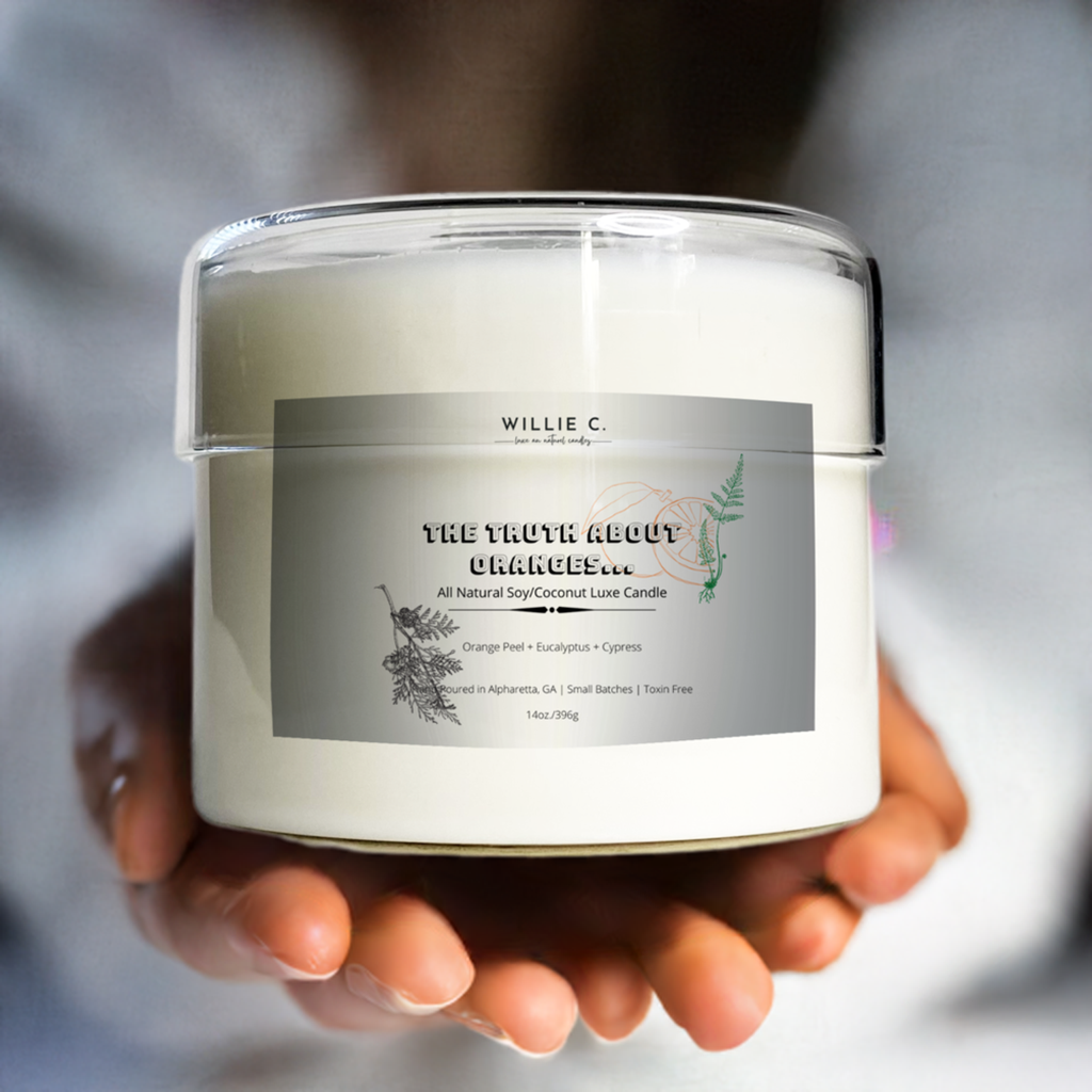 The Truth About Oranges -All Natural Coconut Soy Candle - 14 oz.