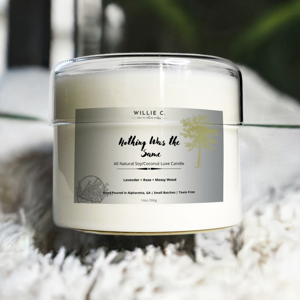Nothing Was The Same -All Natural Coconut Soy Candle - 14 oz.